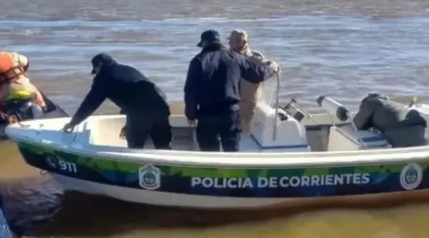 Dos hombres desaparecieron en aguas del río Paraná cuando cruzaban animales desde las islas