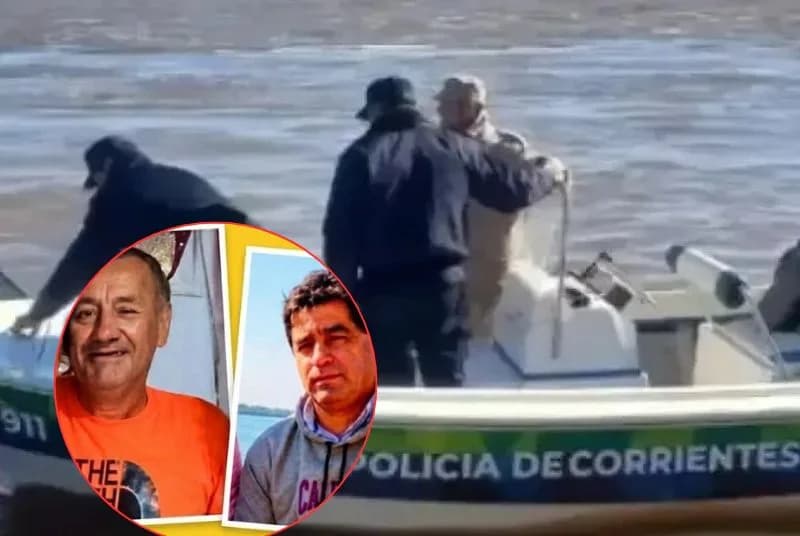 Desaparecieron dos peones rurales en el Paraná mientras realizaban el cruce de animales