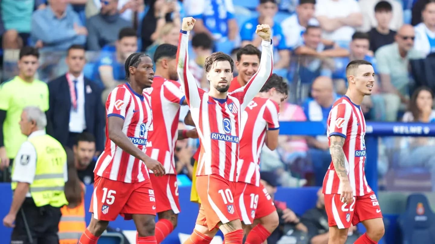 Asistencia de Julián Álvarez para el agónico triunfo de Atlético de Madrid - TyC Sports