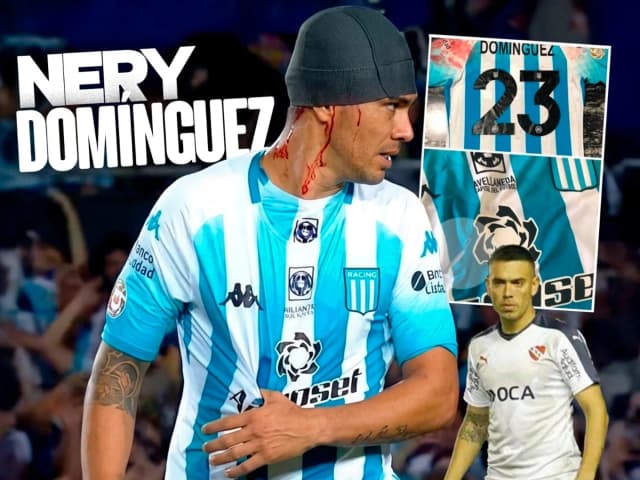 Nery Domínguez, campeón en Racing, con Olé: "Tienen que jugar el clásico como si fueran hinchas"