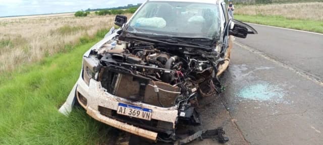 Corrientes: una mujer brasileña murió tras un choque frontal en la Ruta 14