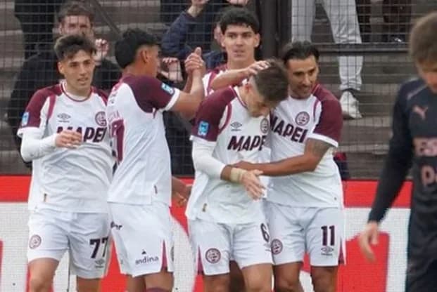 Torneo Clausura: ¡Palazo al Calamar! Lanús lo cocinó de entrada y le amargó la tarde