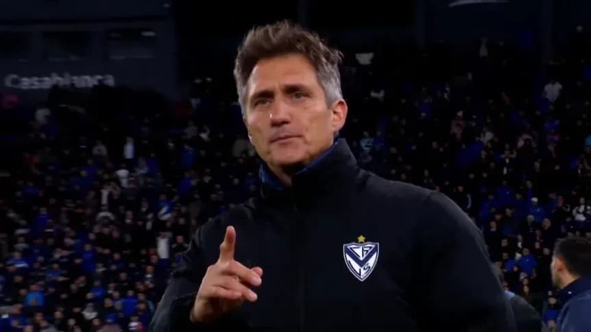 "&iquest;Te puedo decir algo?": el curioso cruce de Guillermo con el cuarto árbitro en la victoria de Vélez - TyC Sports