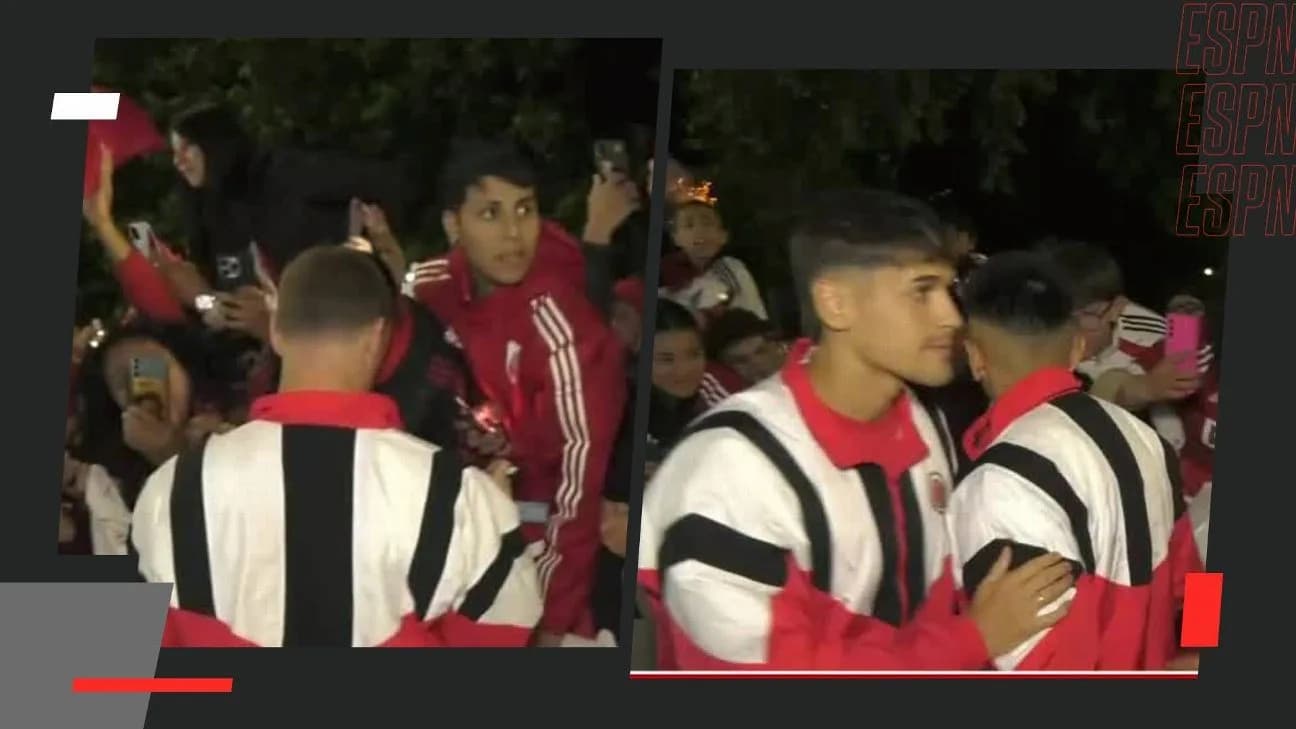 River llegó a Córdoba y los hinchas le dieron un gran recibimiento