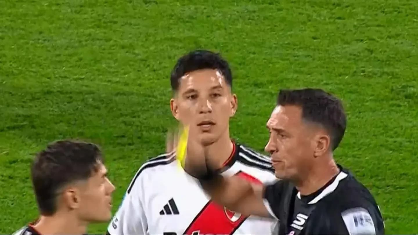 Lo que no se vio: Martínez Quarta se hizo amonestar en River para no perderse el Superclásico - TyC Sports