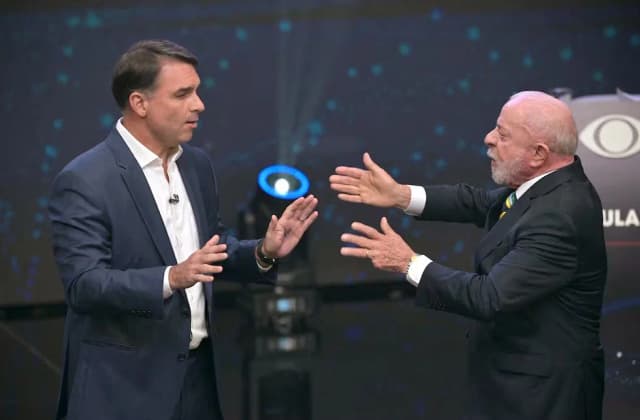 Lula y Bolsonaro se encontraron en un debate previo al balotaje en Brasil
