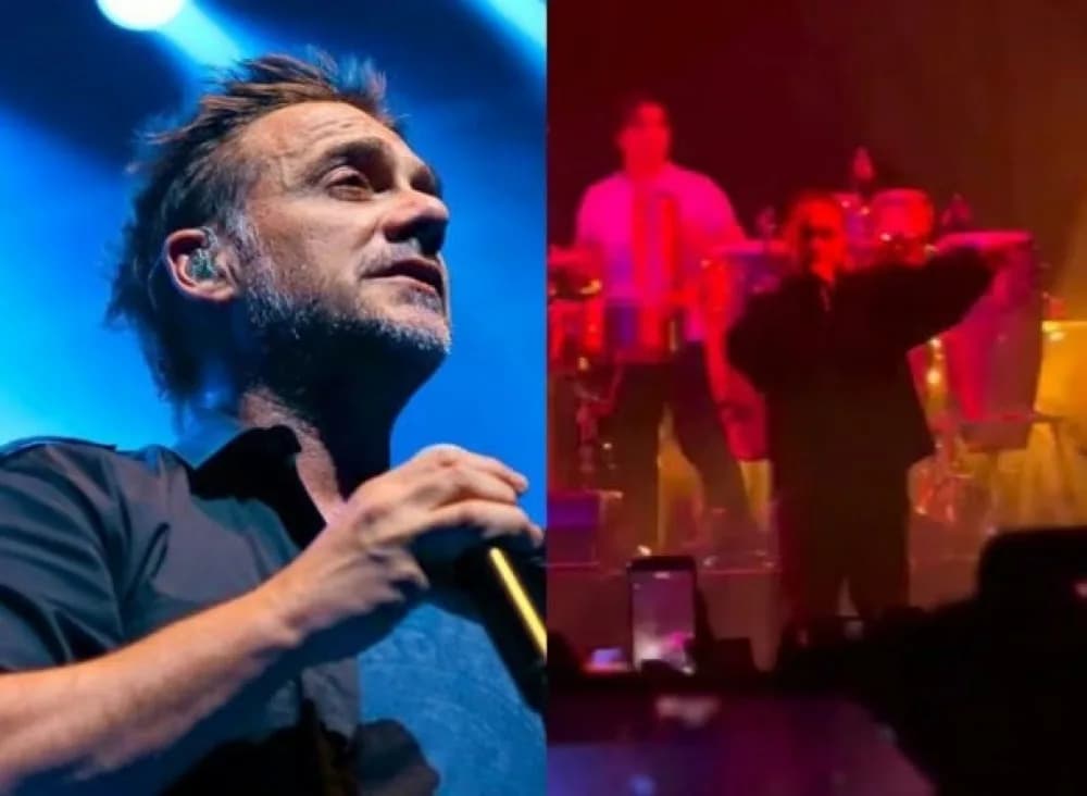 Vicentico frenó un show en Bogotá por una bengala: ¿Tenés idea de lo que significa eso para un argentino?