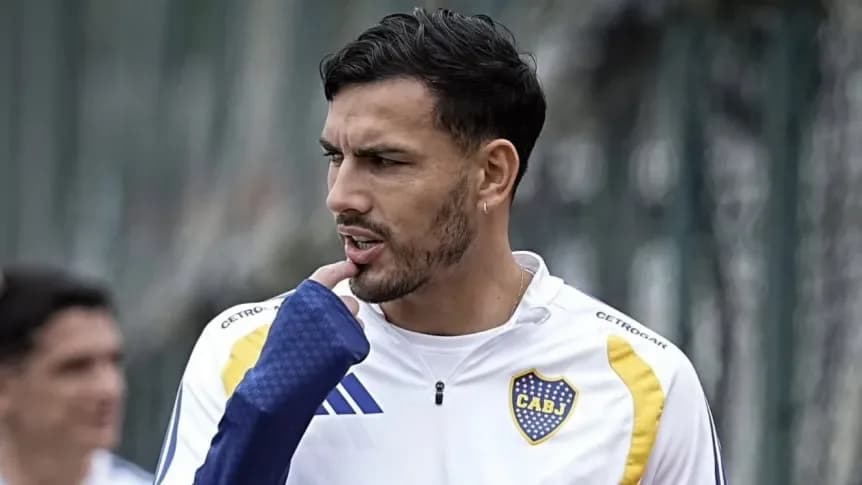 El video de Paredes en el entrenamiento que ilusiona a los hinchas de Boca - TyC Sports