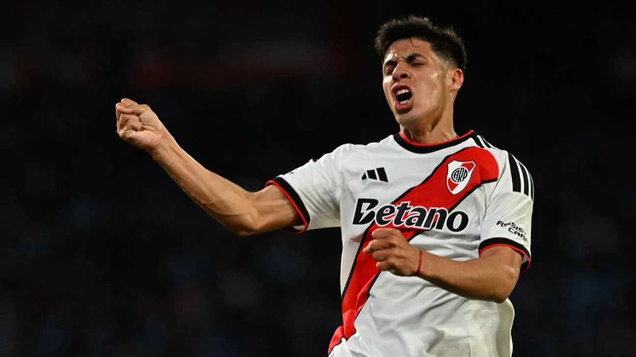 Galván consiguió una marca a la que no se llegaba en River desde 1998