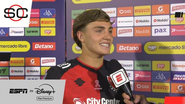 Gómez Mattar: "Me cuesta caer; soñé toda la vida con hacer un gol acá"