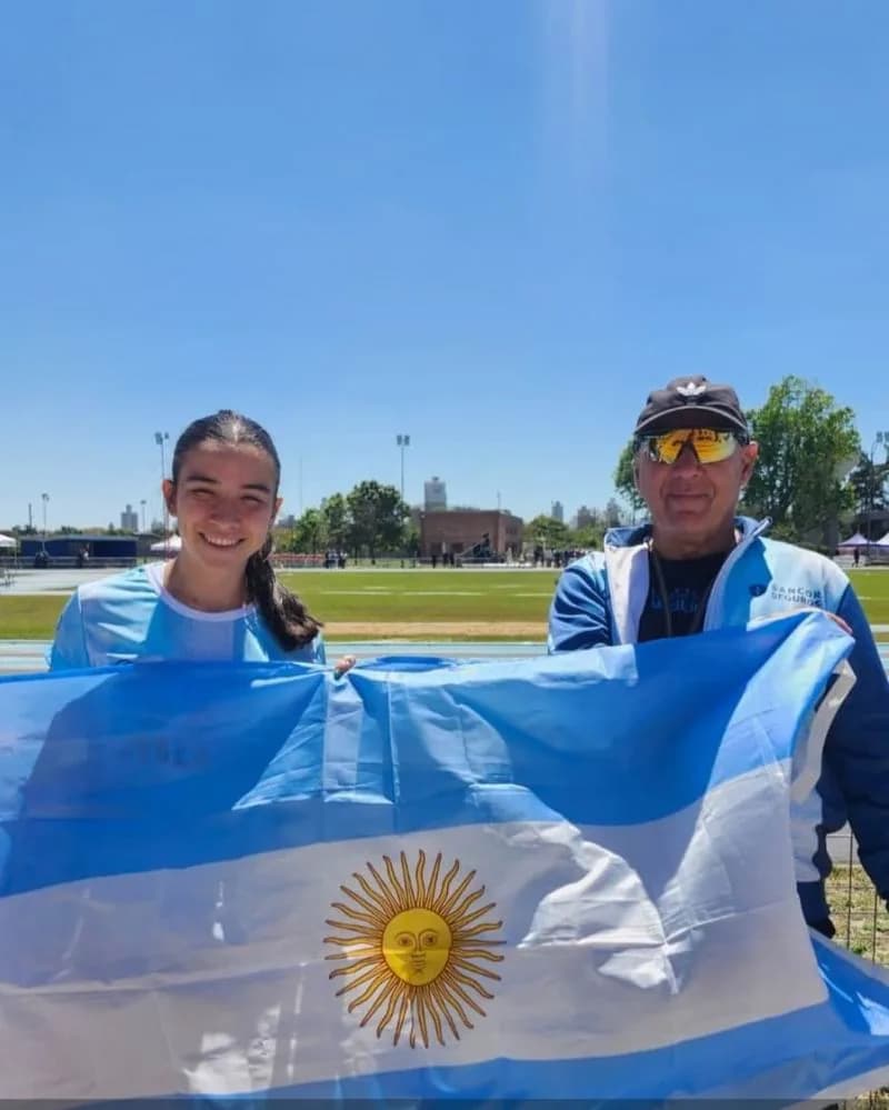 Sexto puesto y mejor marca personal deMaría Paz Romero en el Sudamericano