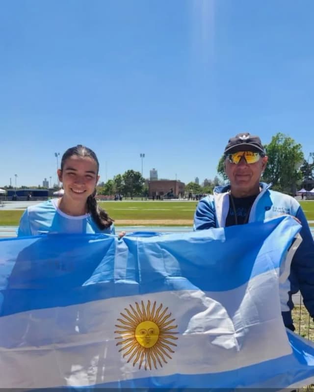 Sexto puesto y mejor marca personal deMaría Paz Romero en el Sudamericano