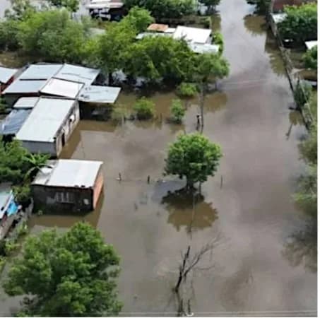 Inundaciones: Corrientes ya tiene 400 evacuados en la provincia y centenares de afectados