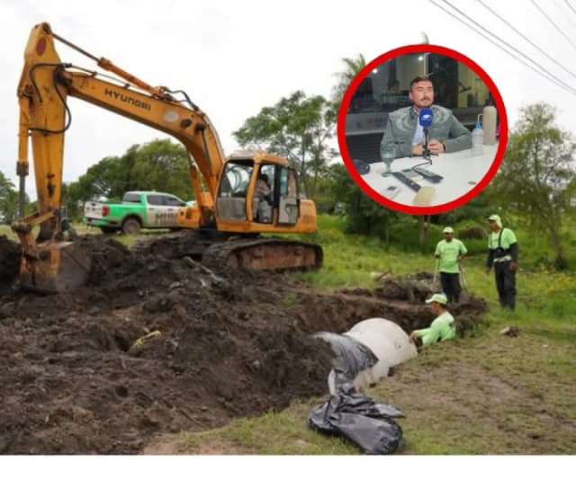 El municipio avanza en pavimentación y obras claves en barrios