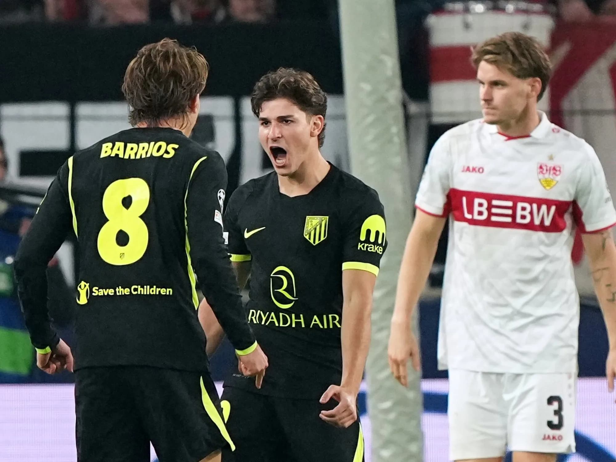 Video: el primer gol de Julián Álvarez con el Atlético Madrid tras el Mundial