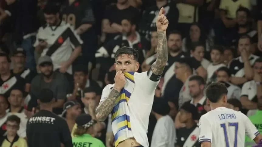 "Es diferente": el DT de Vasco habló de la diferencia de Boca con o sin Paredes - TyC Sports