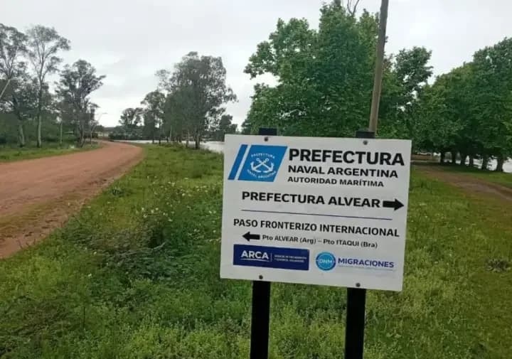 Baja el río Uruguay y reabren el paso internacional Alvear–Itaquí