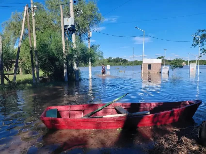 Crecida de los ríos en Chaco: hay 913 evacuados y 281 autoevacuados