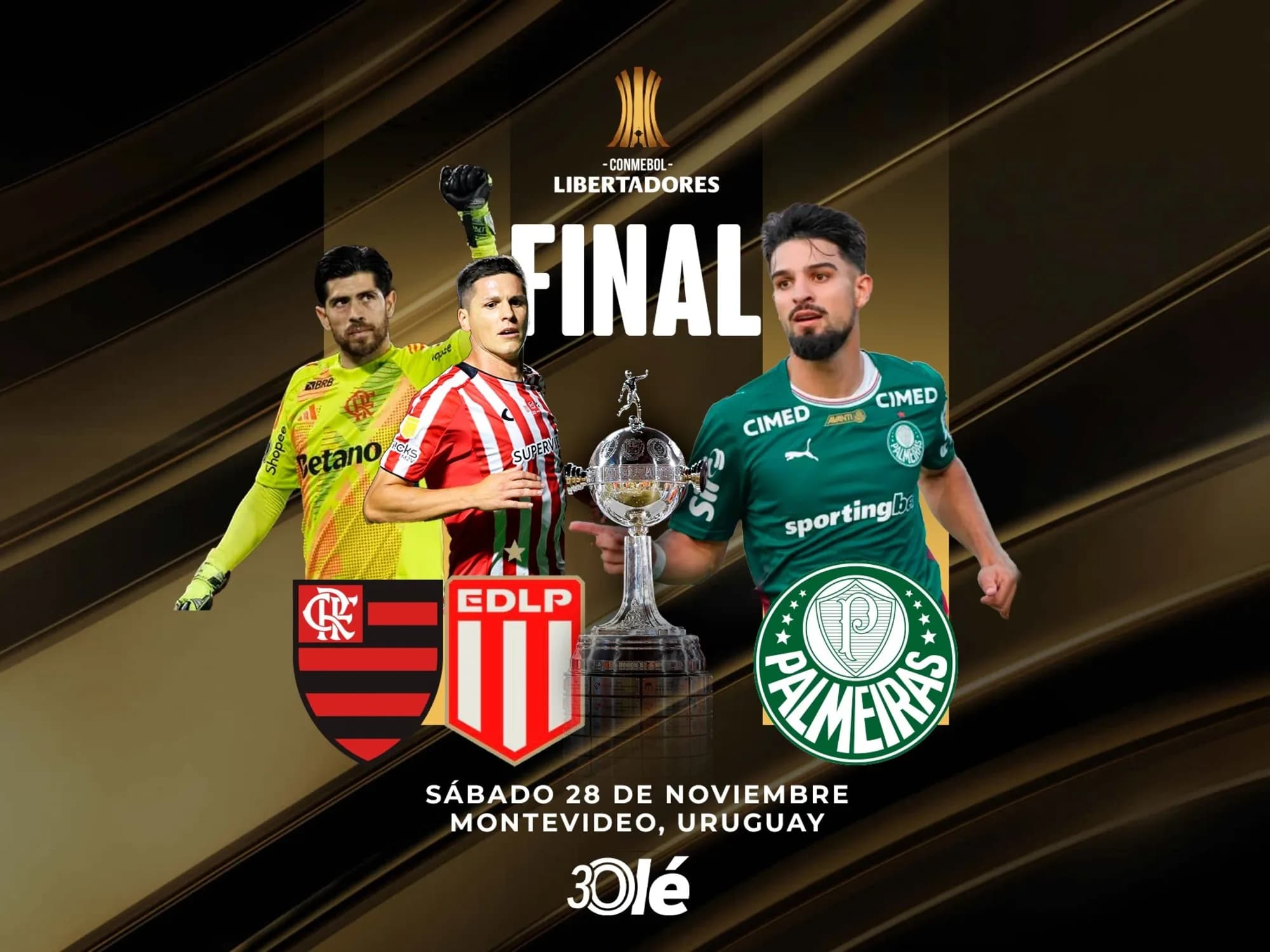 Atención Estudiantes: con Palmeiras clasificado, qué día y dónde se juega la final de la Copa Libertadores