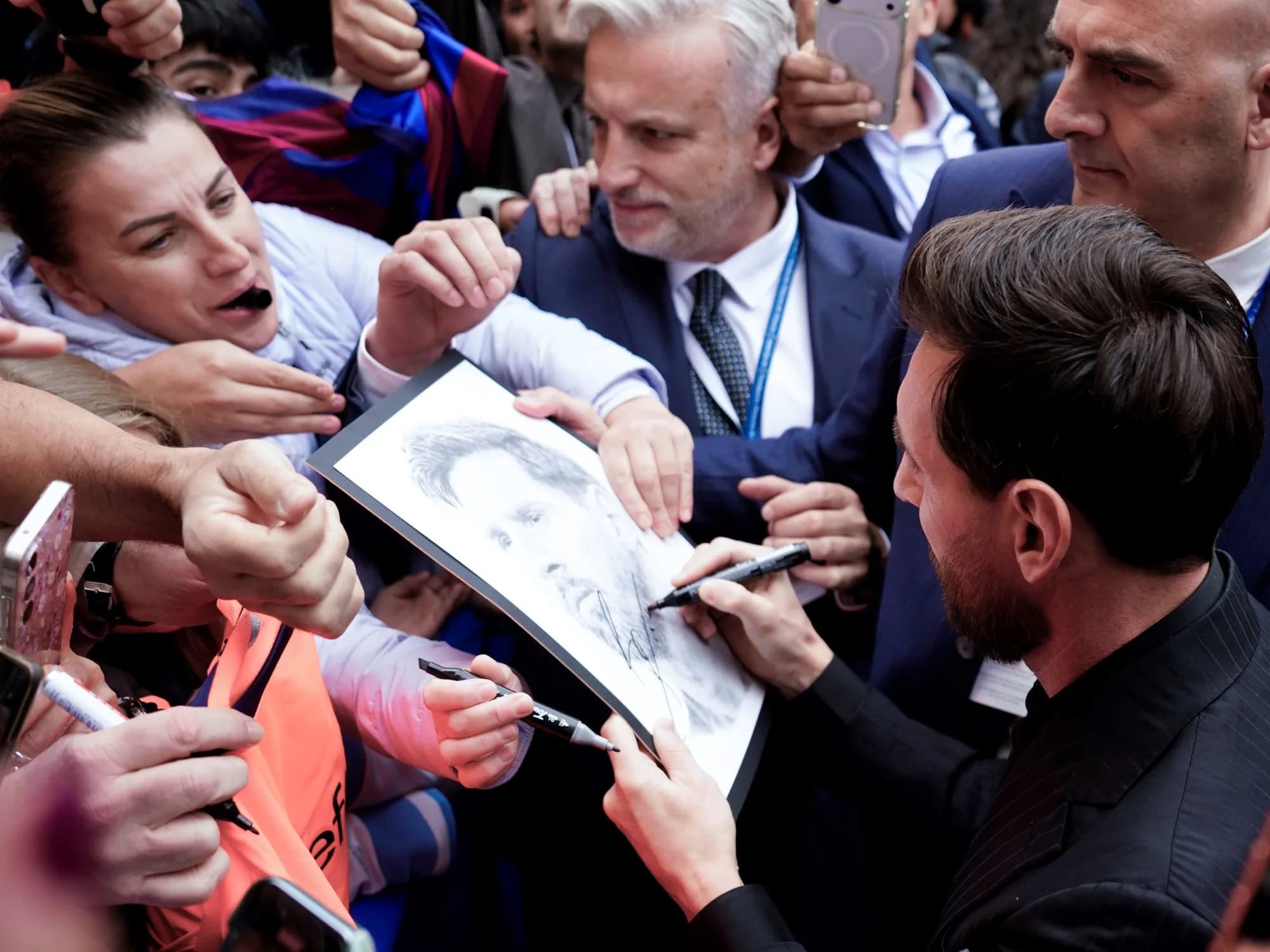 Una revolución: Messi ya está en Oviedo para recibir el Premio Princesa de Asturias