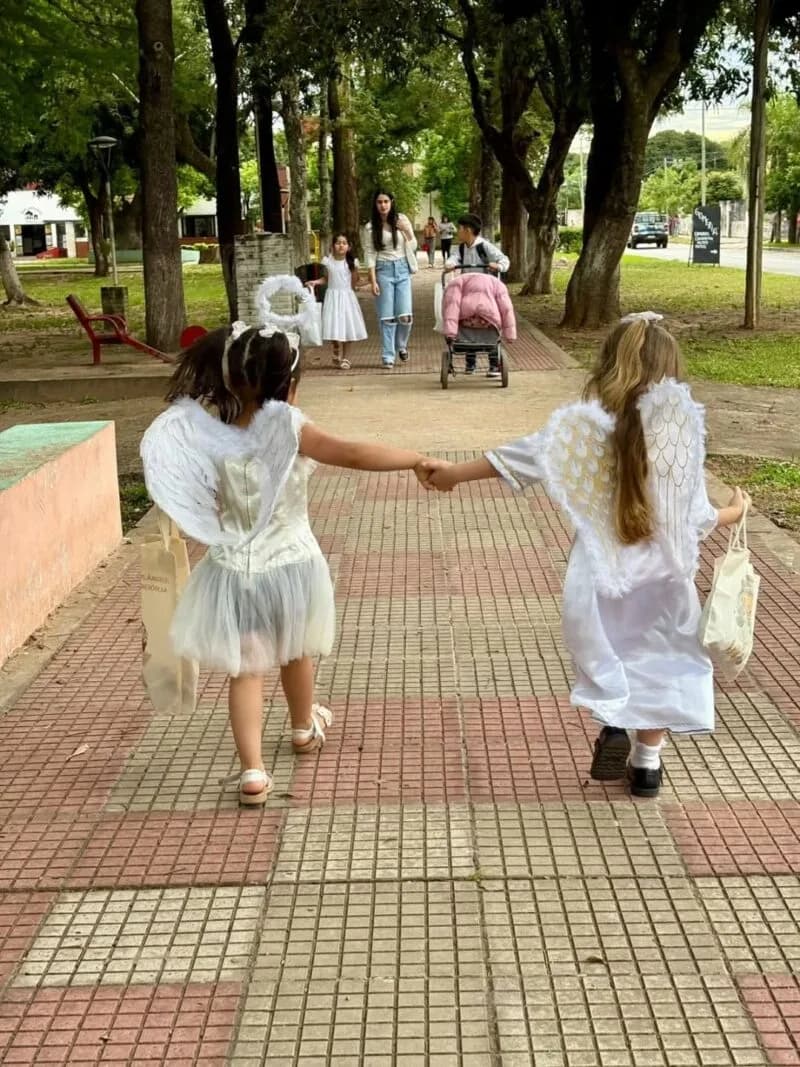 Luz contra oscuridad: Corrientes ya palpita la fiesta de Ángeles Somos