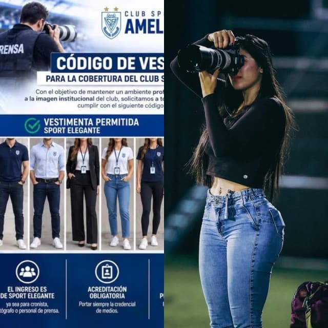 Escándalo en Paraguay por el código de vestimenta que impuso un club para los partidos