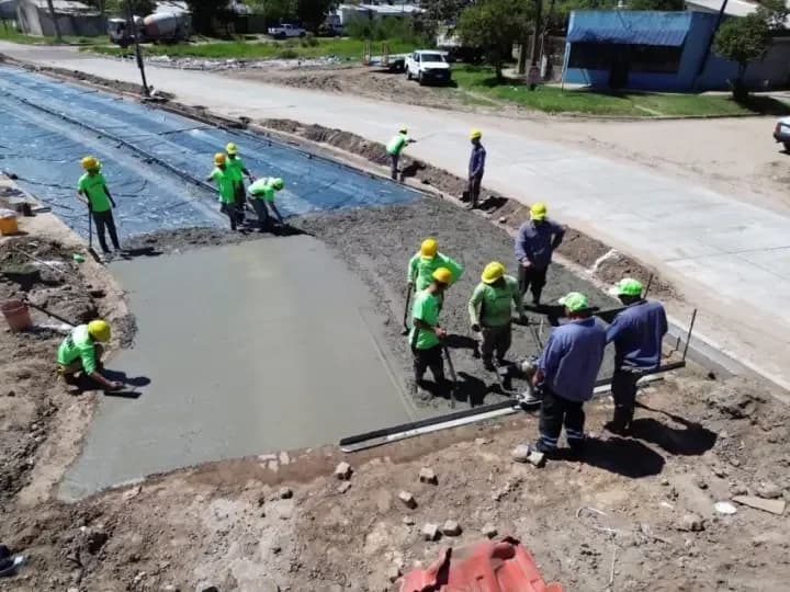 La pavimentación de avenida Cuba entra en su etapa final