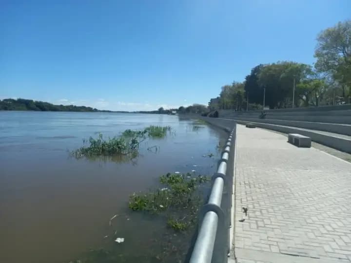 Alerta en Goya: el Paraná llegó a los 5,53 metros