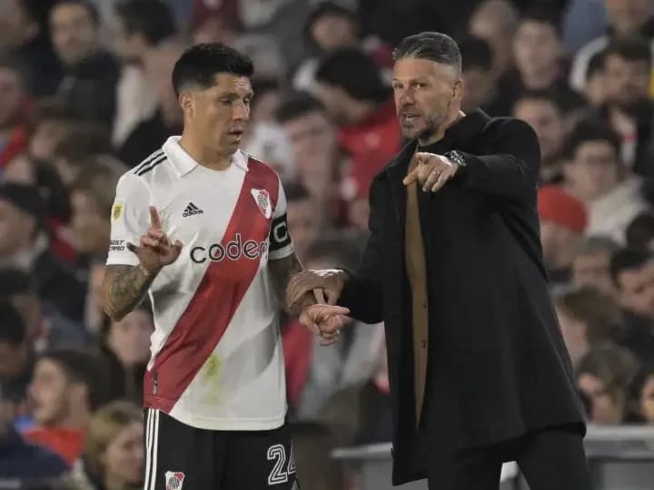 Enzo Pérez habló de su cruce con Demichelis y su futuro retiro
