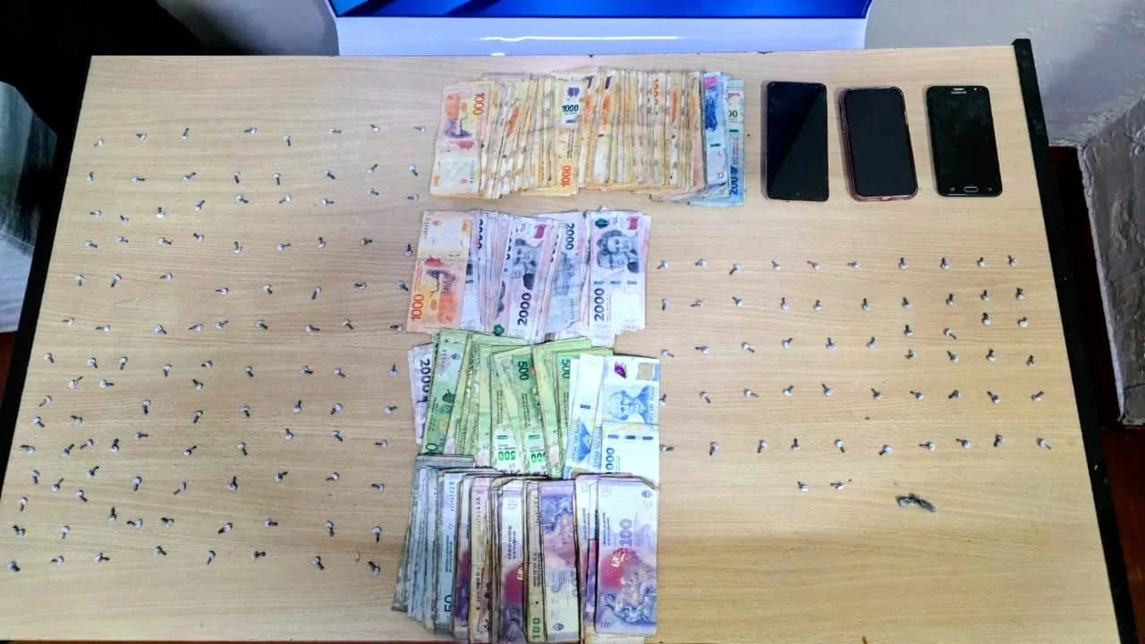 Allanamiento en Corrientes: secuestraron cocaína y detuvieron a tres hombres