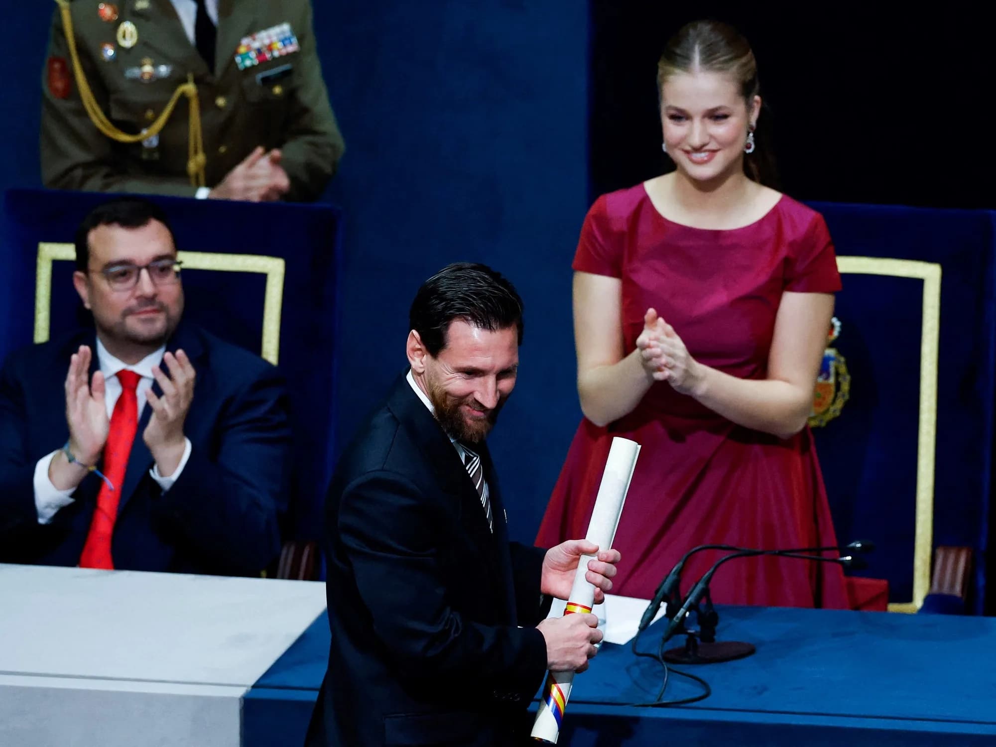 Messi recibió el Premio Princesa de Asturias de los Deportes