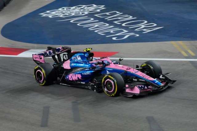 Colapinto fue sancionado con diez puestos en la grilla del GP de Estados Unidos