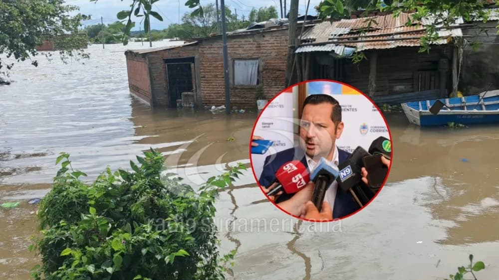Corrientes tiene unos 500 evacuados y advierten que las inundaciones podrían agravarse