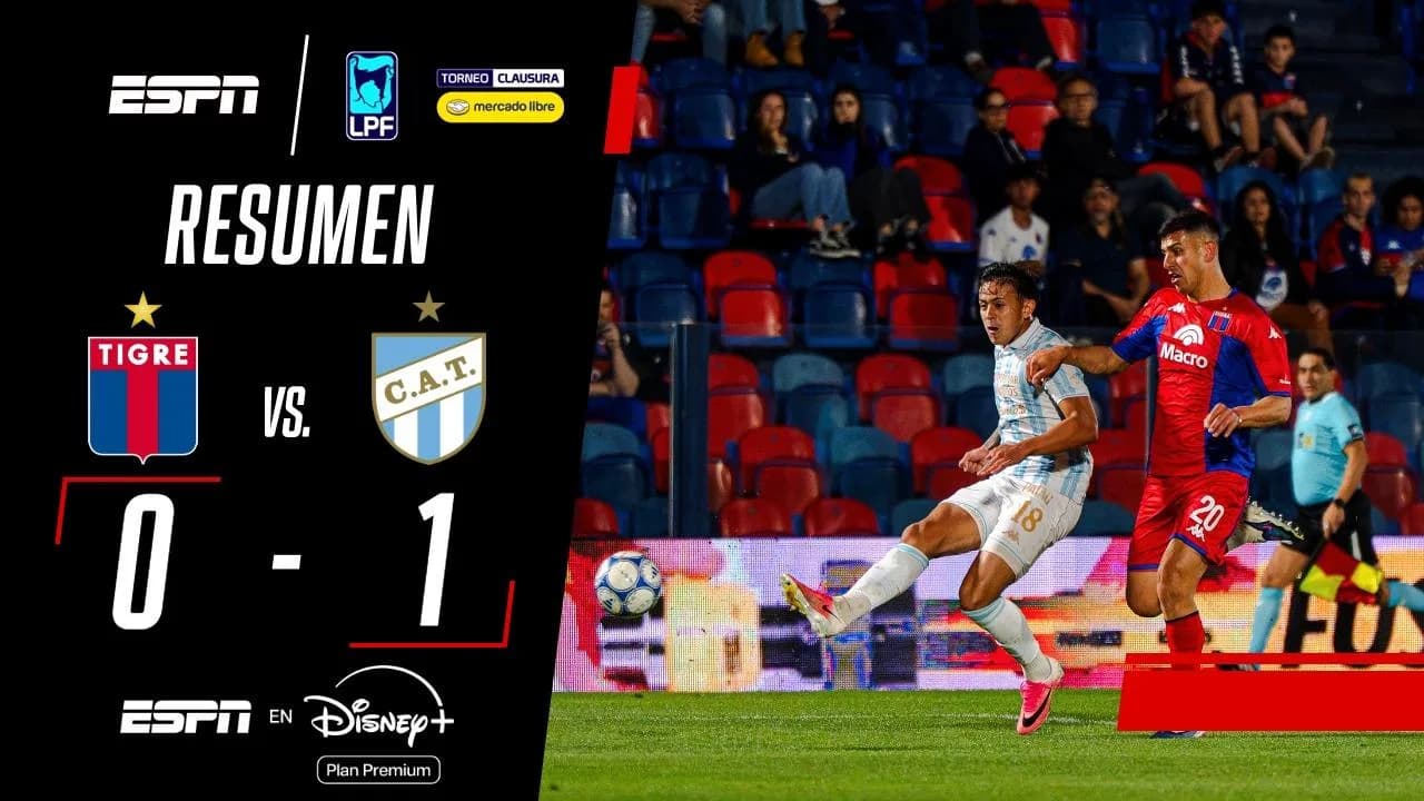 Atlético Tucumán pisó fuerte en Victoria y le ganó a Tigre