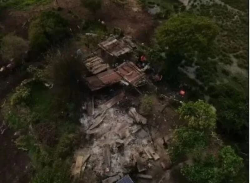 Un incendio destruyó una vivienda en Campo Grande
