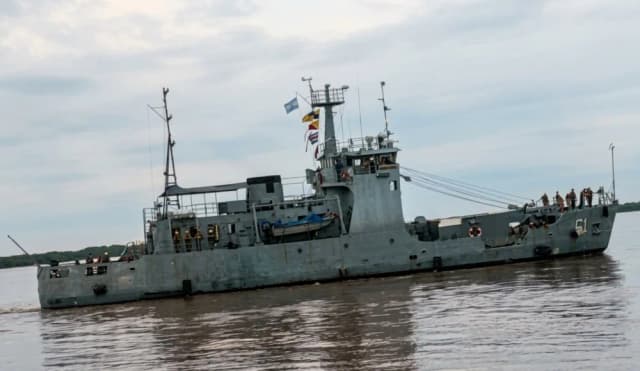 La Armada Argentina llegó a Corrientes para asistir a las comunidades