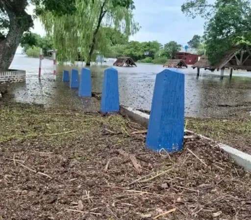 Itatí en alerta por una nueva crecida del río Paraná