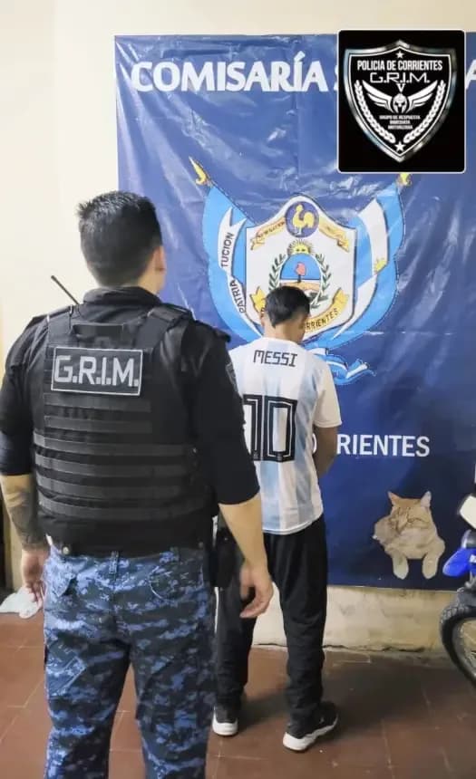 Riña callejera en la zona sur: un hombre herido con arma blanca y un detenido