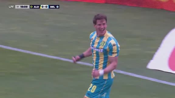 ¡Cordero la desvió, Vombergar cabeceó y Aldosivi abrió el marcador en Mar del Plata!
