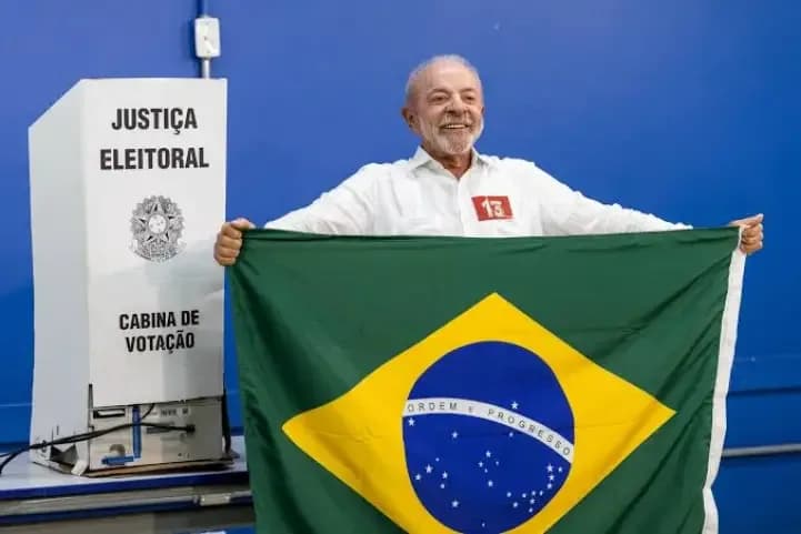 La Bolsa de Brasil se desplomó tras el triunfo de Lula