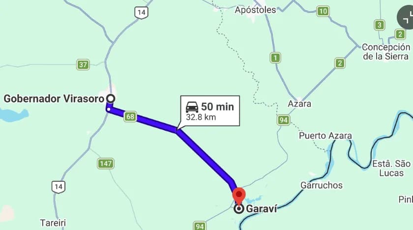 La Ruta Provincial N°68 entre Virasoro y Garaví analizada en consultas públicas