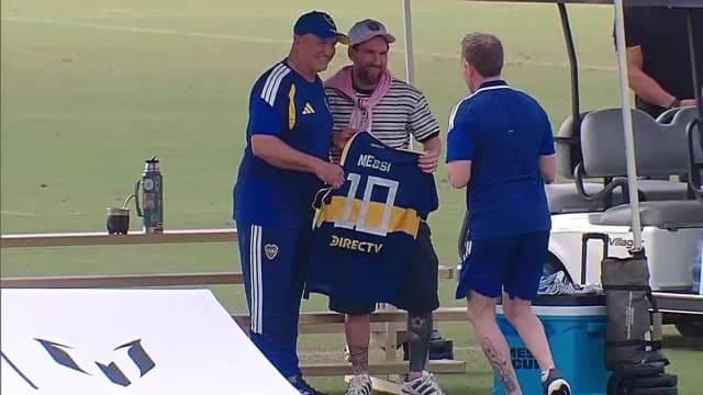 ¿En el Balón de Oro? No, Messi fue a ver a Boca