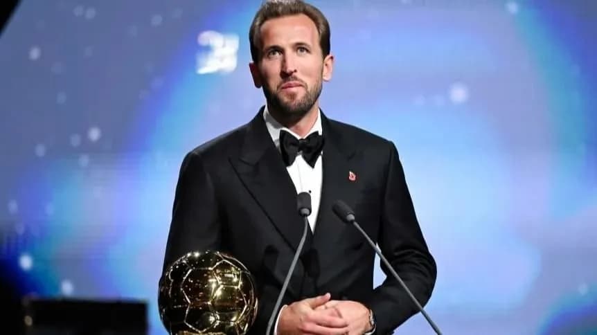 Harry Kane ganó el Balón de Oro 2026