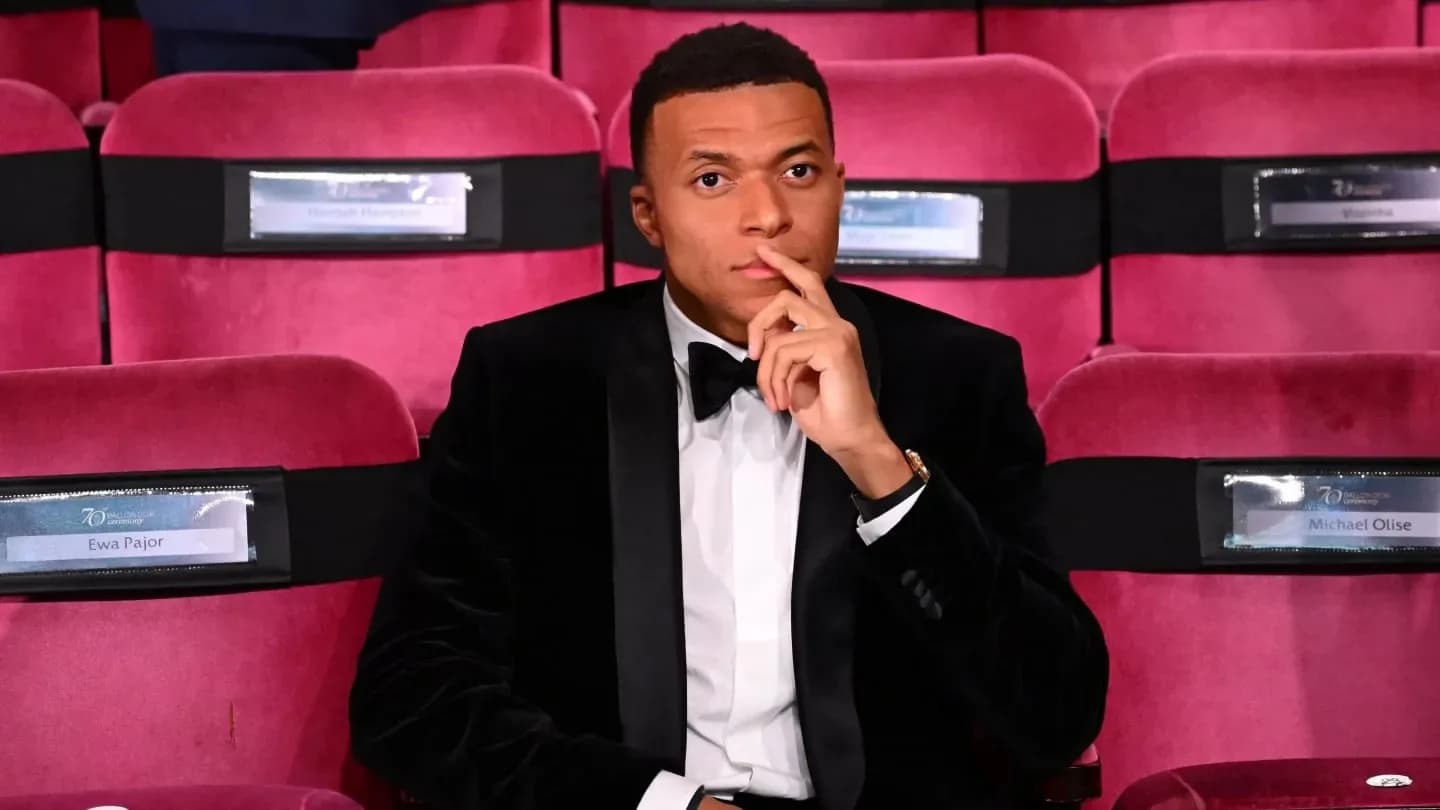 La novena no fue la vencida: Mbappé, el gran perdedor de la noche del Balón de Oro - TyC Sports