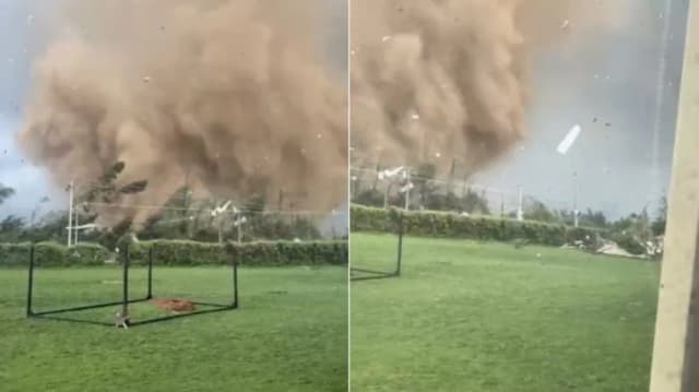 Un tornado en Chile destruyó un colegio y provocó daños en una zona residencial