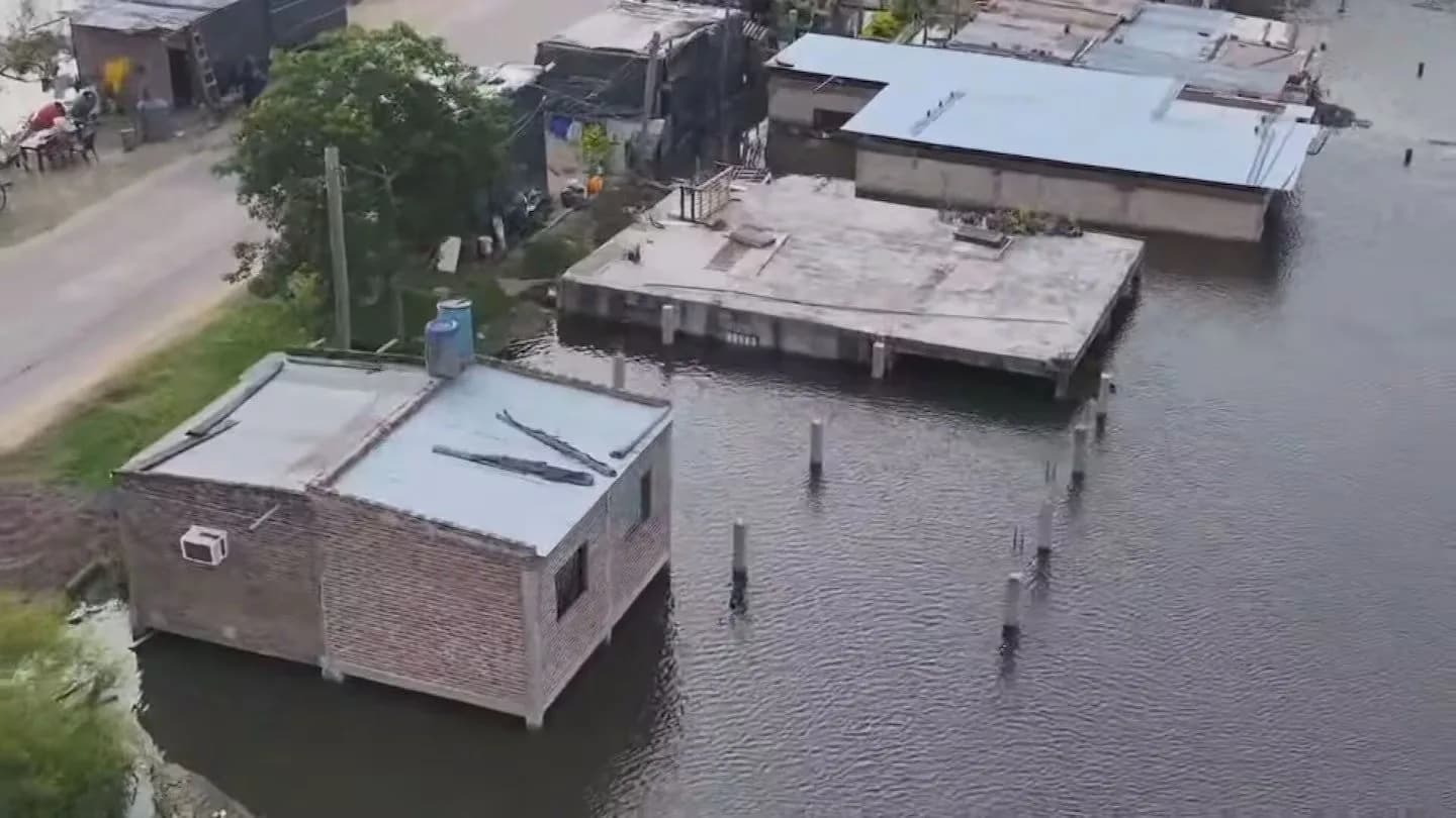 Chaco tiene tres localidades en alerta roja y más de 2.200 evacuados por las inundaciones