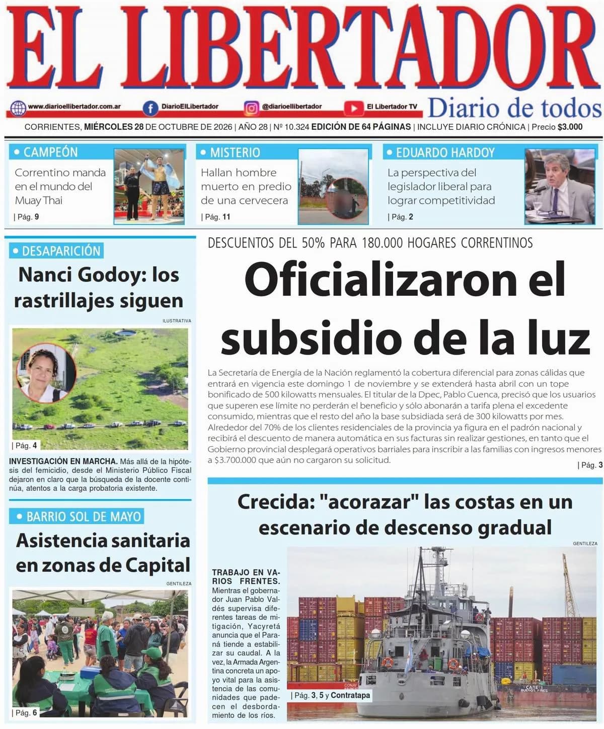 Diario Digital 28 de octubre de 2026