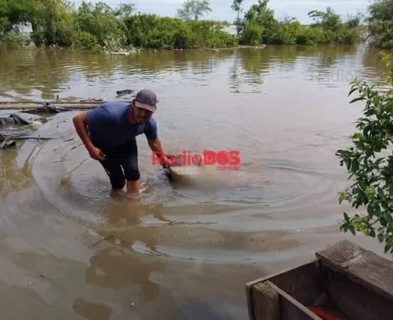 Ladrilleros encontraron el cuerpo de un hombre flotando en zona inundada