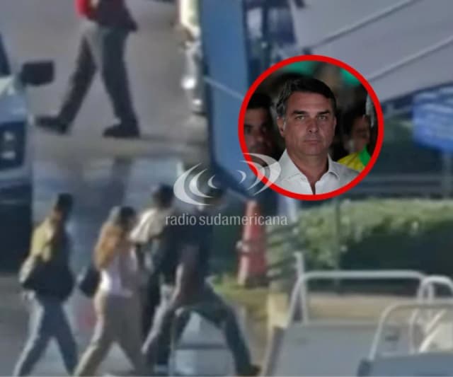 Flavio Bolsonaro y su familia llegaron a Estados Unidos