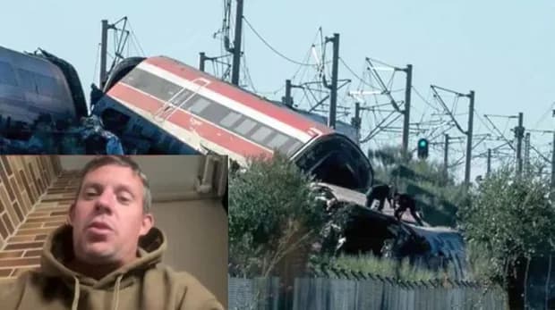 Un argentino sobrevivió al trágico choque de trenes en España: "Pensé que me moría"